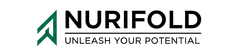 Nurifold logo with tagline 'Unleash Your Potential' on a white background